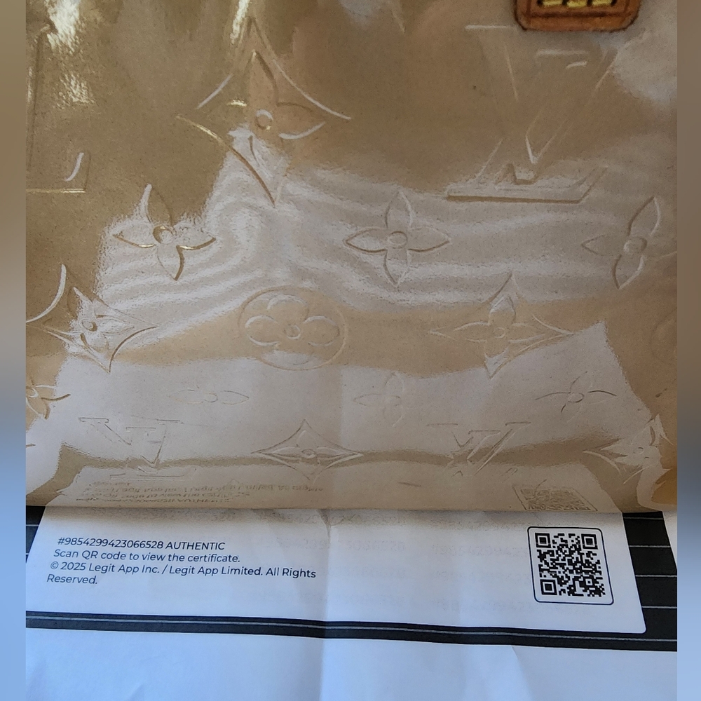 Louis Vuitton Reade PM Shimmering Gold Tote - Authencity Cert Included - Picture 12 of 12